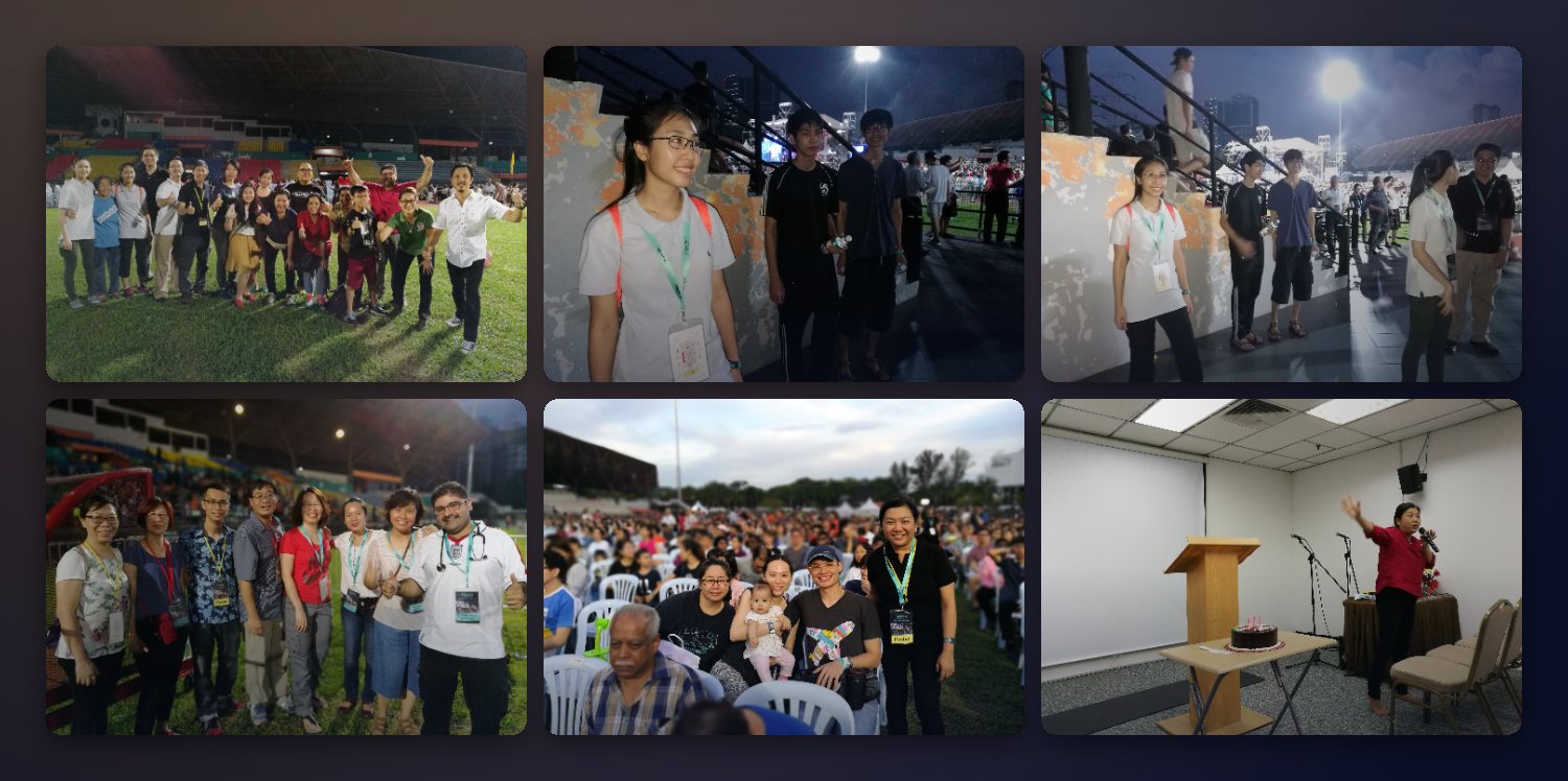 Worship, outings & celebrations, 2017