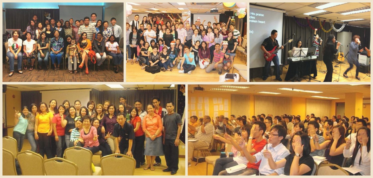 Worship band, Christmas party and full-house gatherings